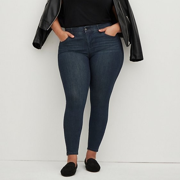 torrid Denim - Torrid Jeans bombshell skinny 20R Dark blue wash